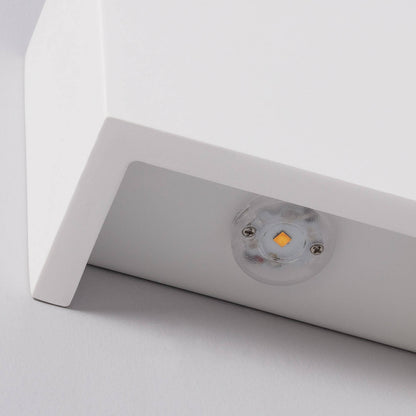 Aplique de Pared LED 7W Yeso Iluminación Doble Cara Esmeralda