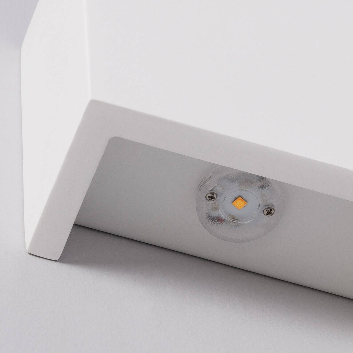Aplique de Pared LED 7W Yeso Iluminación Doble Cara Esmeralda