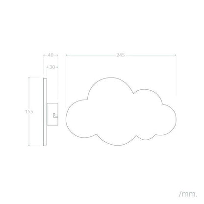 Aplique de Pared LED 8W Infantil Cloudy