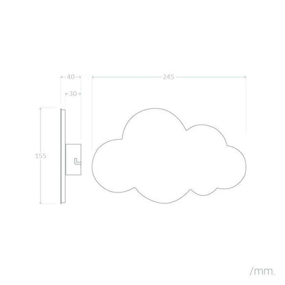 Aplique de Pared LED 8W Infantil Cloudy