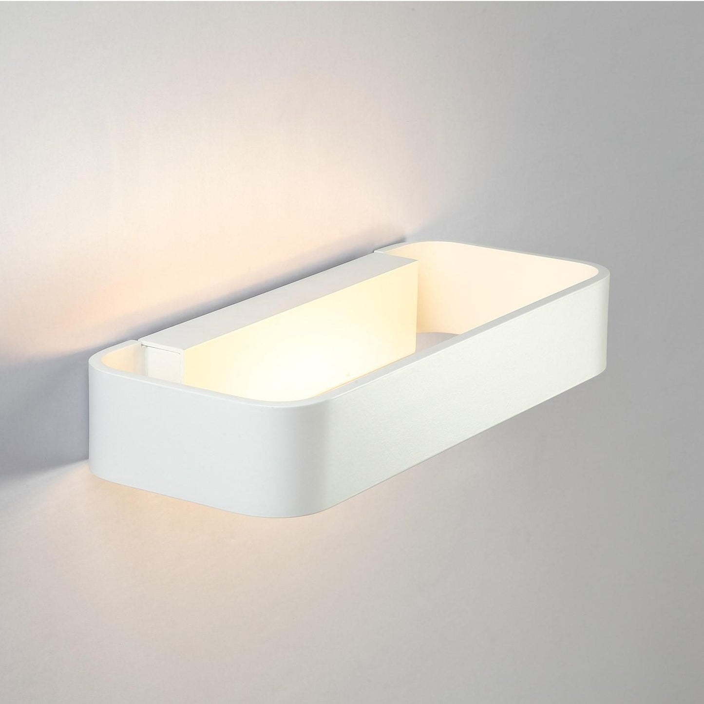 Aplique de Pared LED 9W de Aluminio Deves Blanco