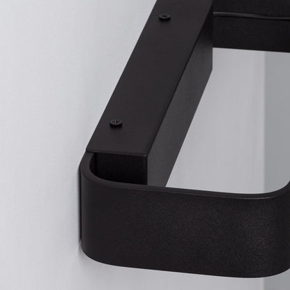 Aplique de Pared LED 9W de Aluminio Deves Negro