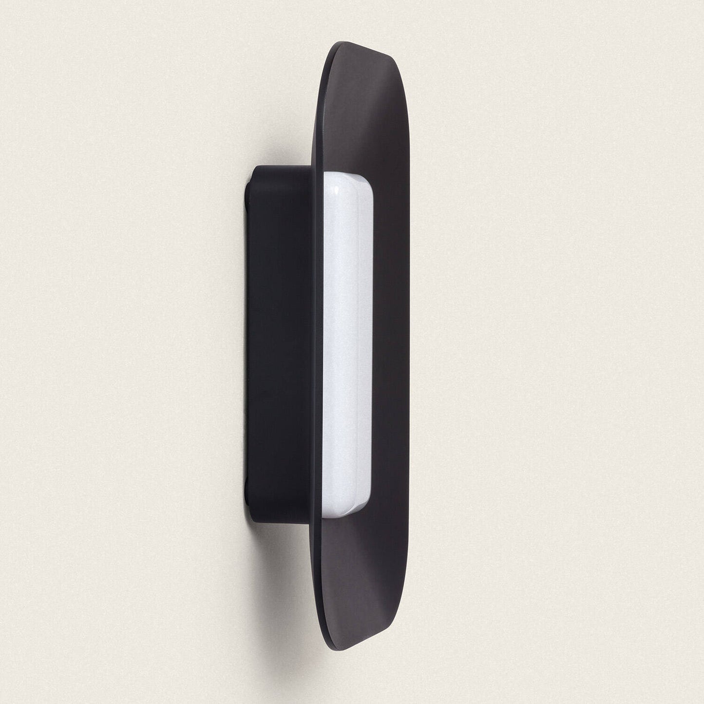 Aplique de Pared LED CCT Seleccionable 6W Rook Negro