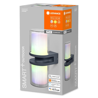 Aplique de Pared LED RGB 14W Smart+ WiFi IP44 Flare LEDVANCE 4058075564305