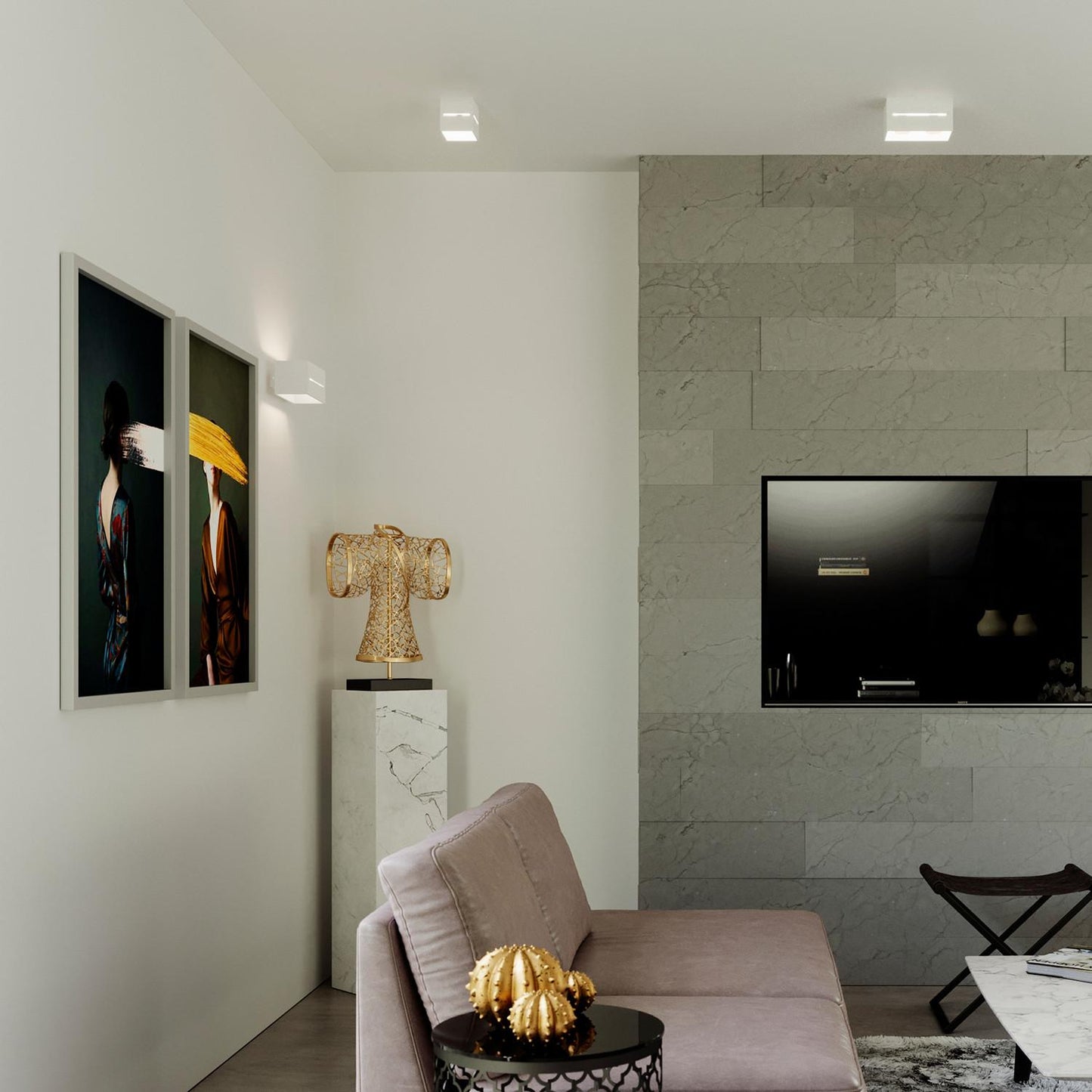 Aplique de Pared Lobo SOLLUX