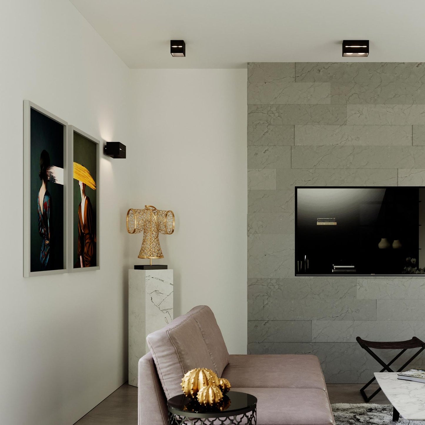 Aplique de Pared Lobo SOLLUX