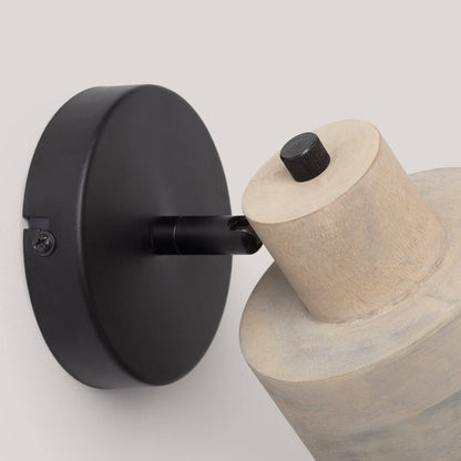 Aplique de Pared Madera Elba ILUZZIA