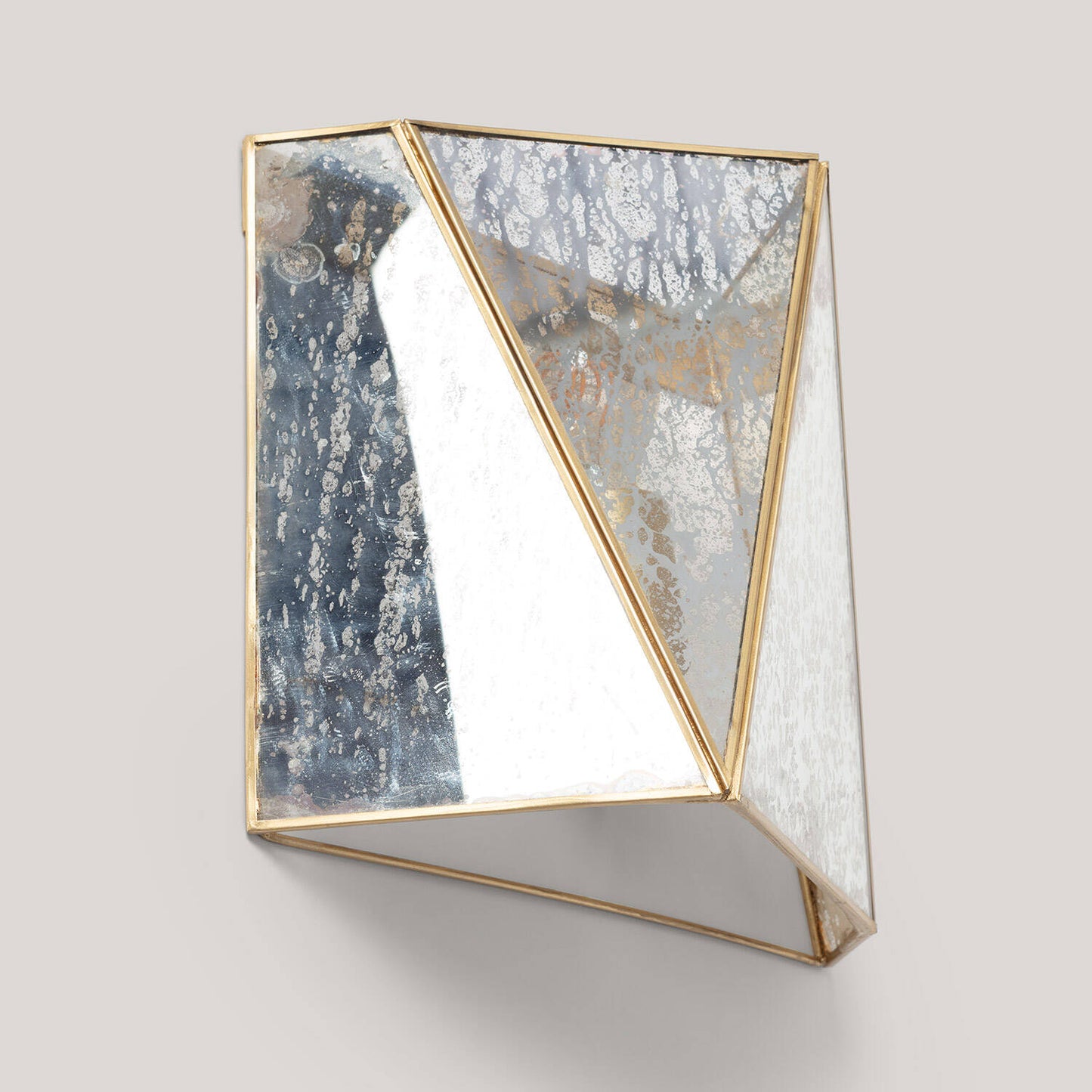 Aplique de Pared Metal Cristal Mattina  ILUZZIA
