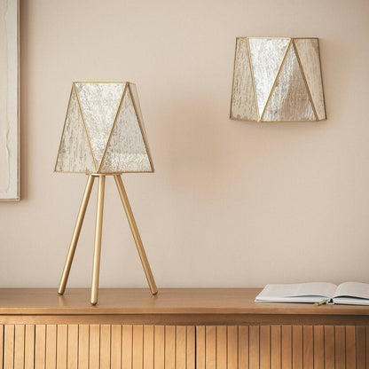 Aplique de Pared Metal Cristal Mattina  ILUZZIA