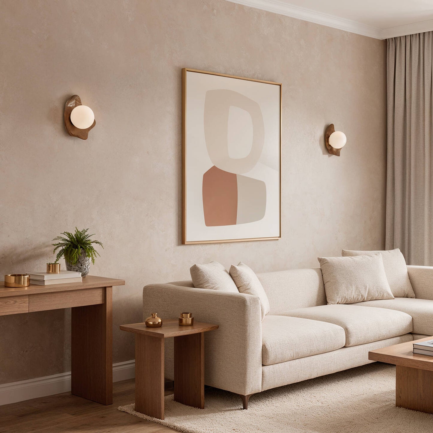 Aplique de Pared Metal y Cristal Ishan I ILUZZIA