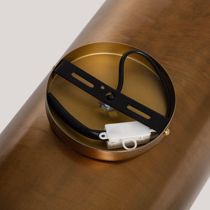 Aplique de Pared Metal y Cristal Ishan II ILUZZIA