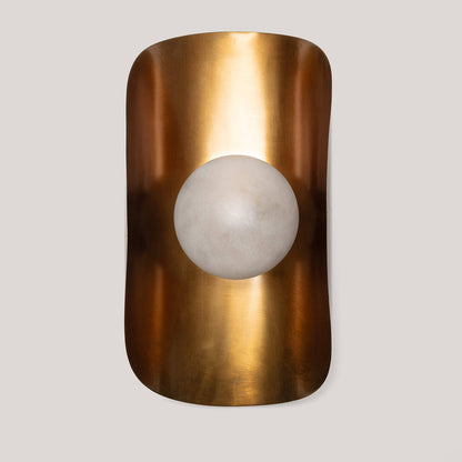 Aplique de Pared Metal y Cristal Ishan II ILUZZIA