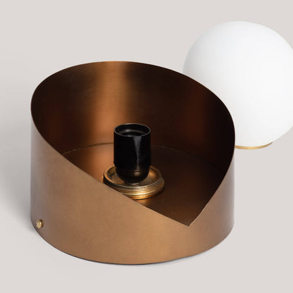 Aplique de Pared Metal y Cristal Ishan III ILUZZIA