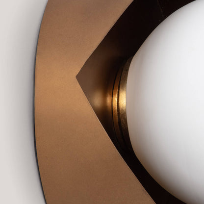 Aplique de Pared Metal y Cristal Ishan III ILUZZIA