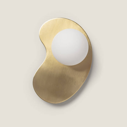 Aplique de Pared Metal y Cristal Moonlight Leaton