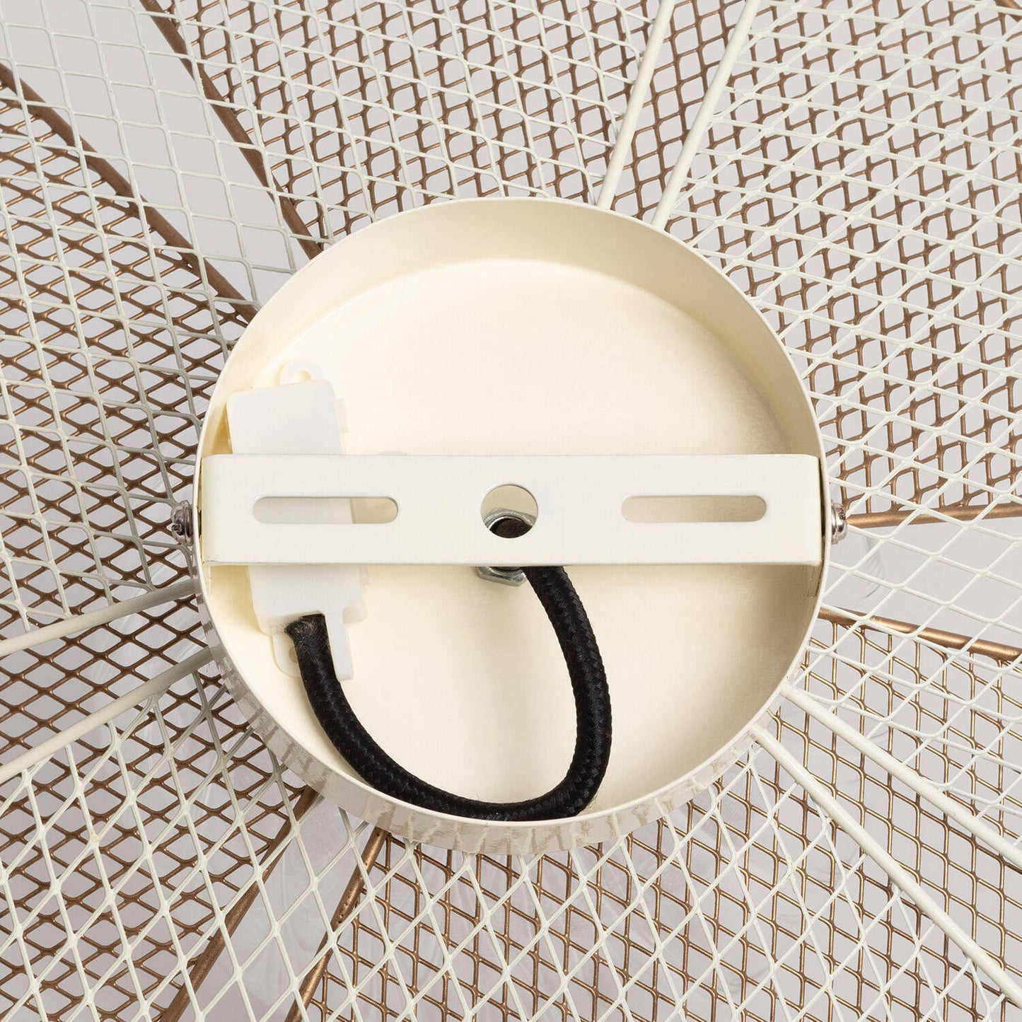 Aplique de Pared Metal y Cristal Pianella  ILUZZIA