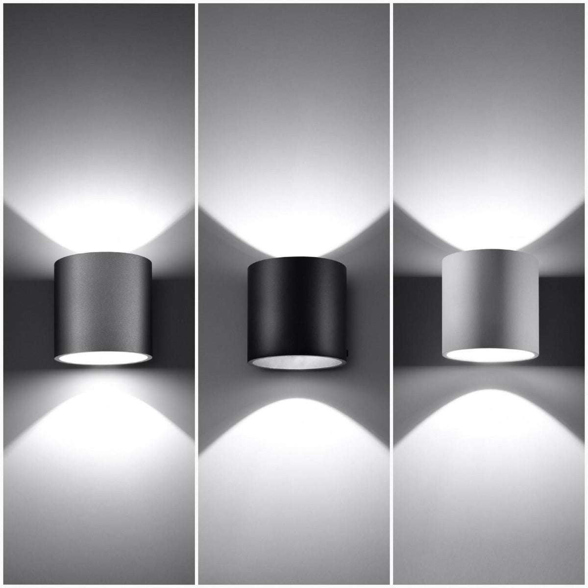 Aplique de Pared Orbis 1 Aluminio SOLLUX