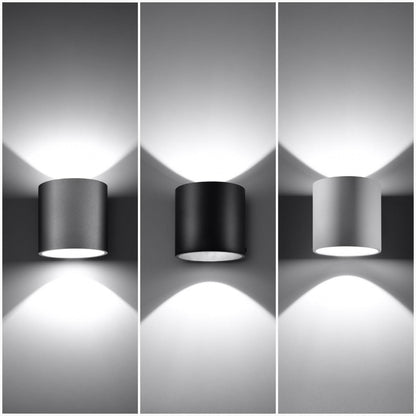 Aplique de Pared Orbis 1 Aluminio SOLLUX