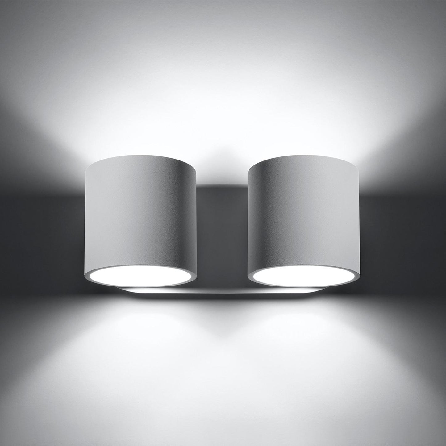 Aplique de Pared Orbis 2 Aluminio SOLLUX