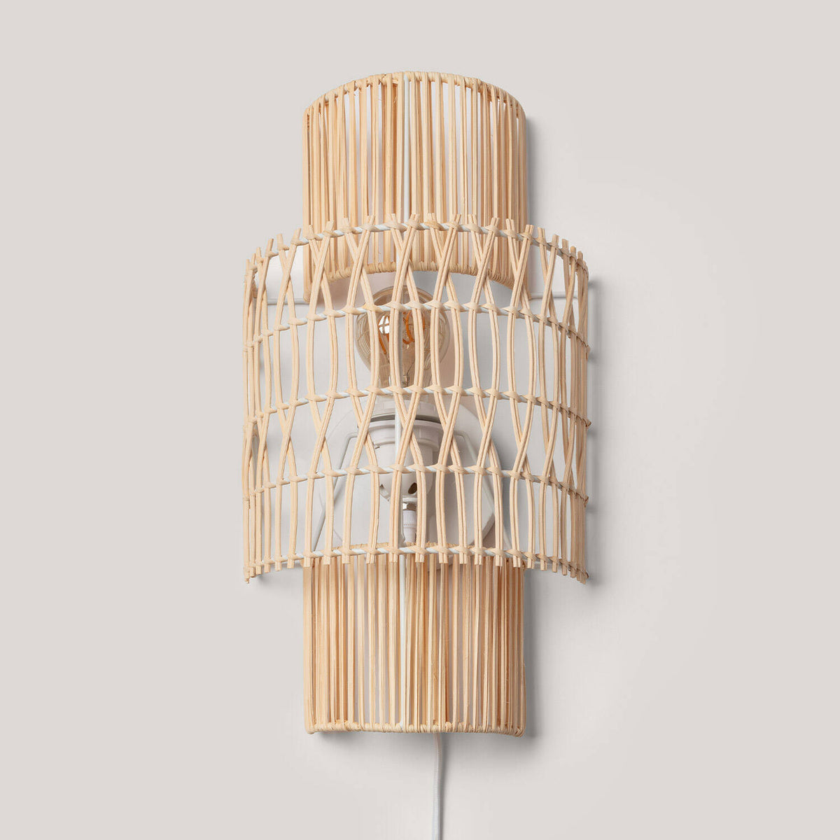Aplique de Pared Papel Trenzado Masego ILUZZIA