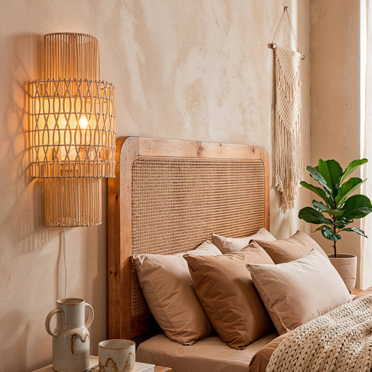 Aplique de Pared Papel Trenzado Masego L ILUZZIA