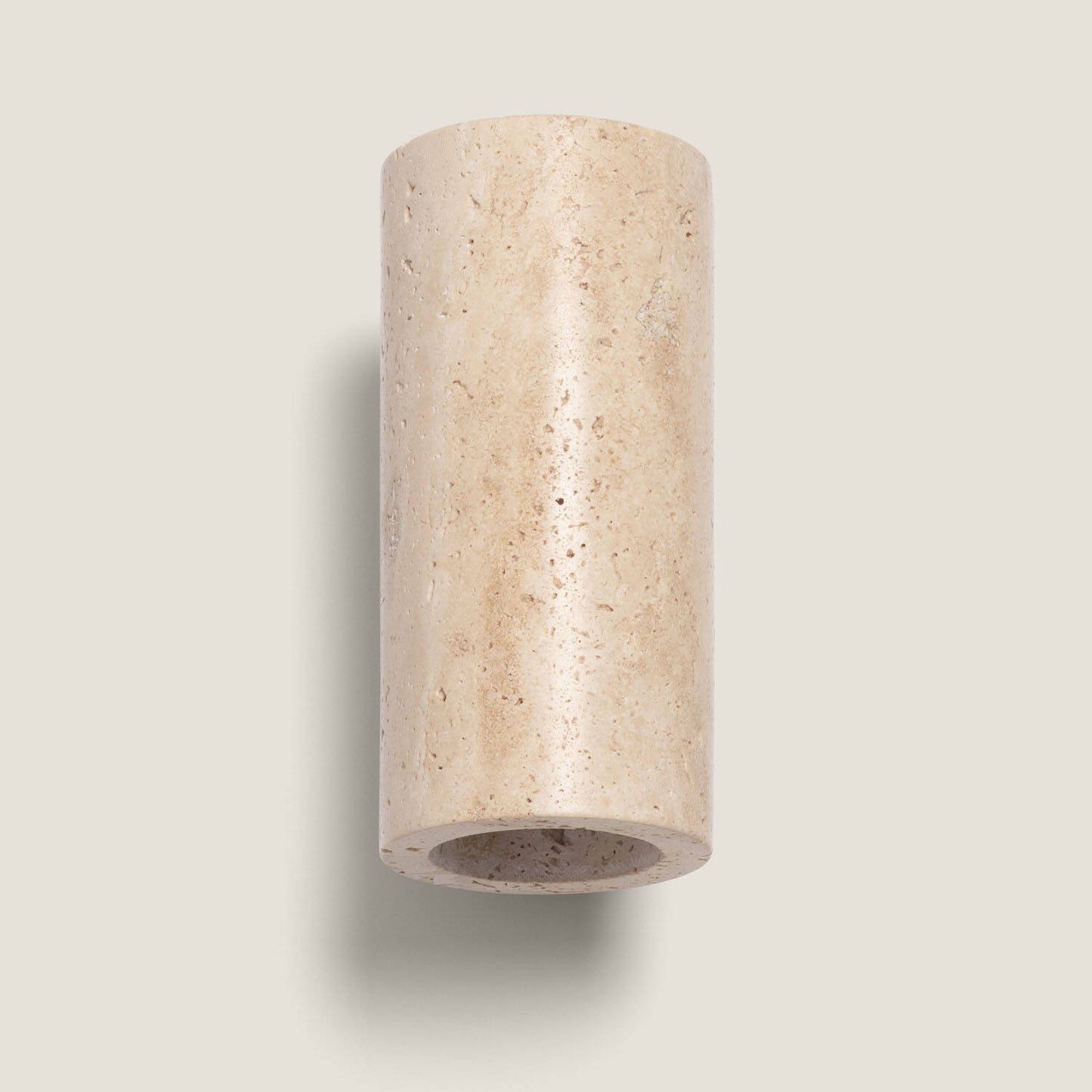 Aplique de Pared Travertino y Madera Enzo