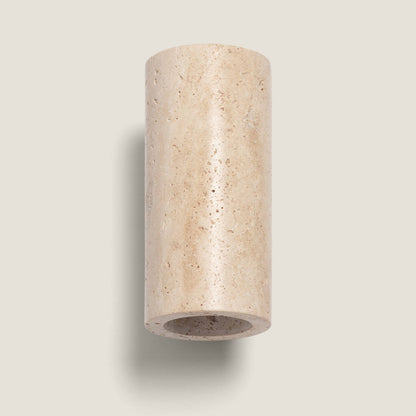 Aplique de Pared Travertino y Madera Enzo