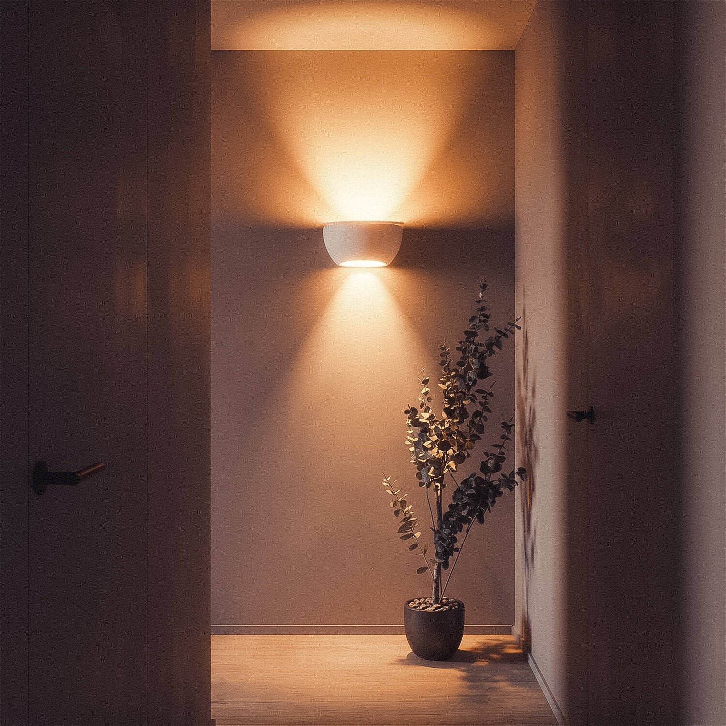 Aplique de Pared Yeso Bexley