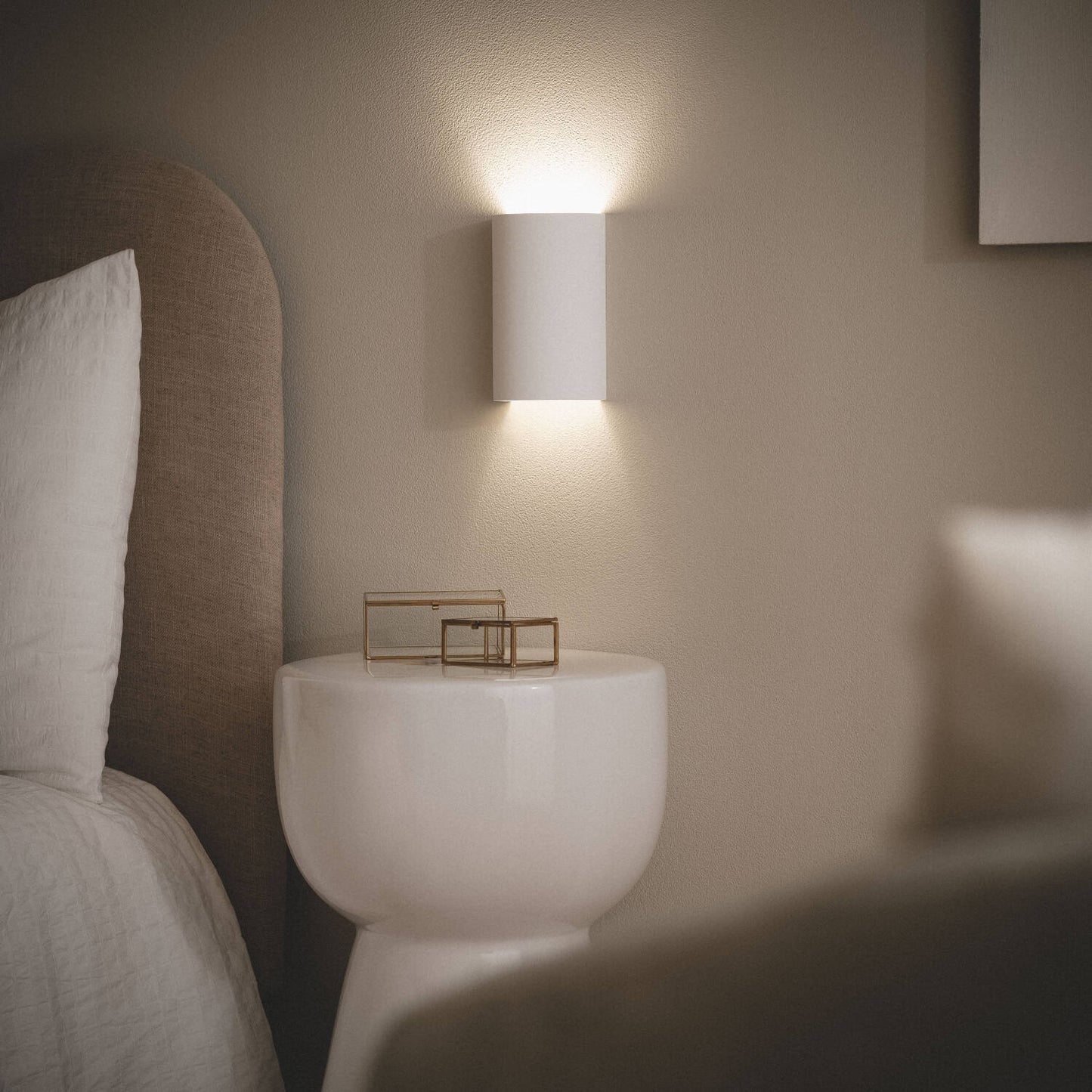 Aplique de Pared Yeso Round Vulni