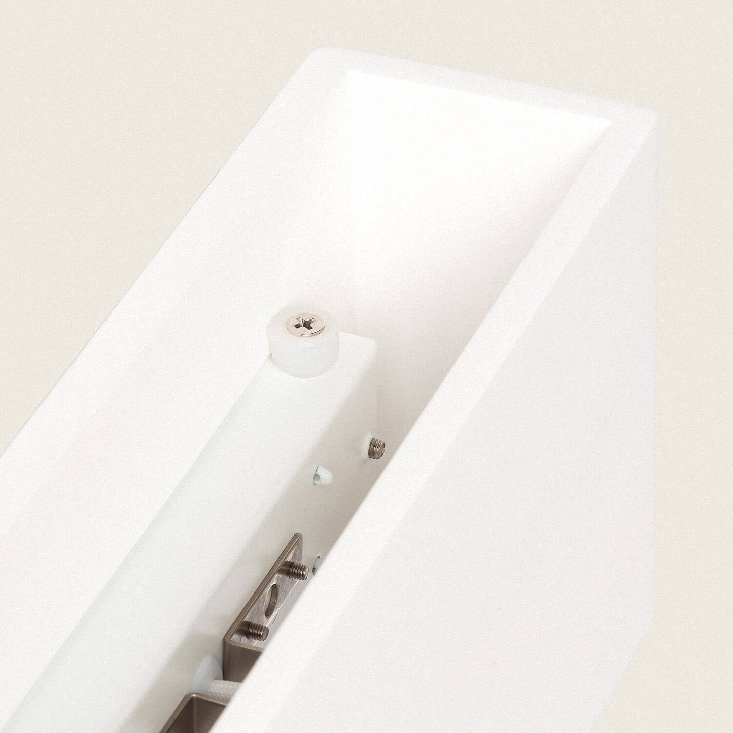 Aplique de Pared Yeso Ebin Square