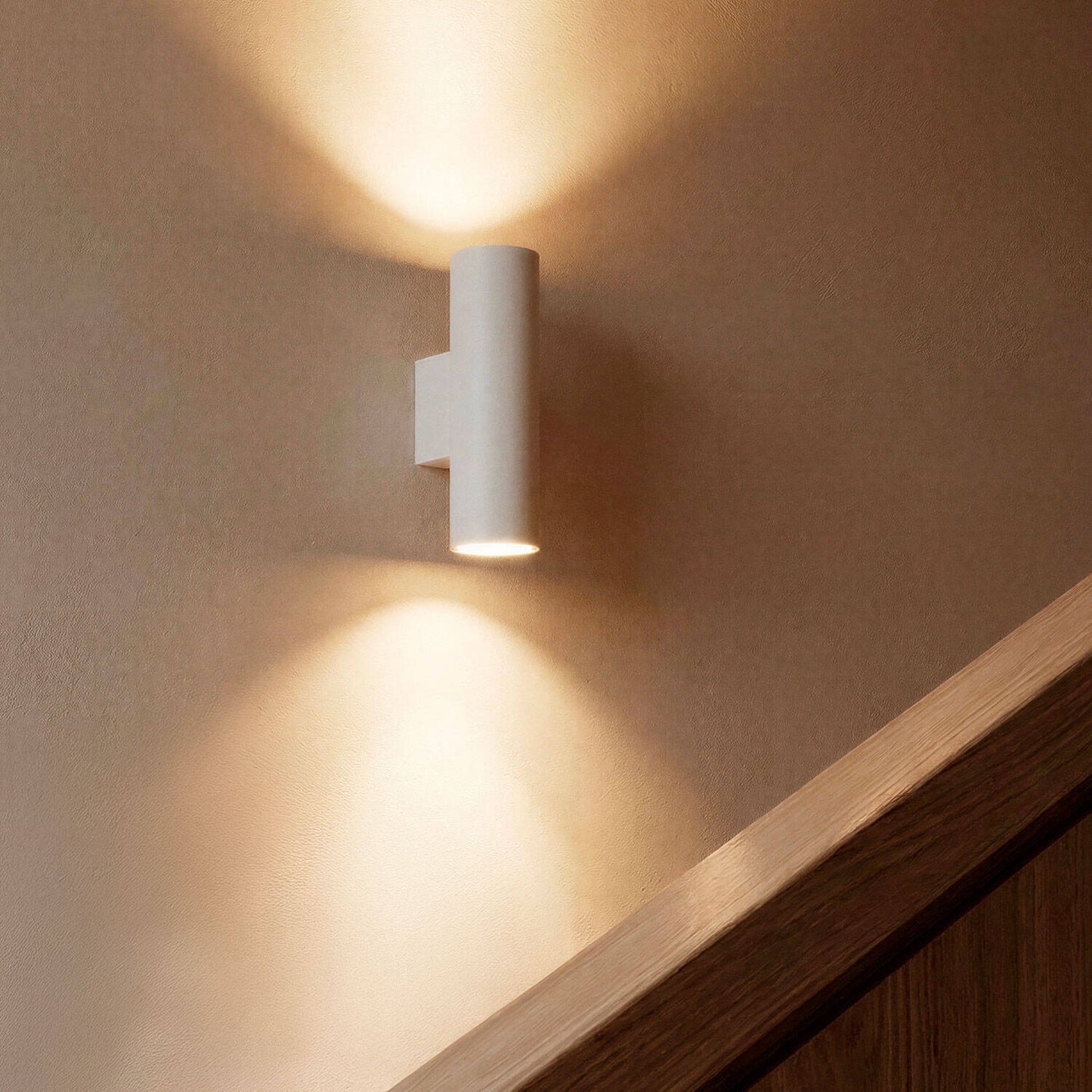 Aplique de Pared Yeso Iluminación Doble Cara Vulni