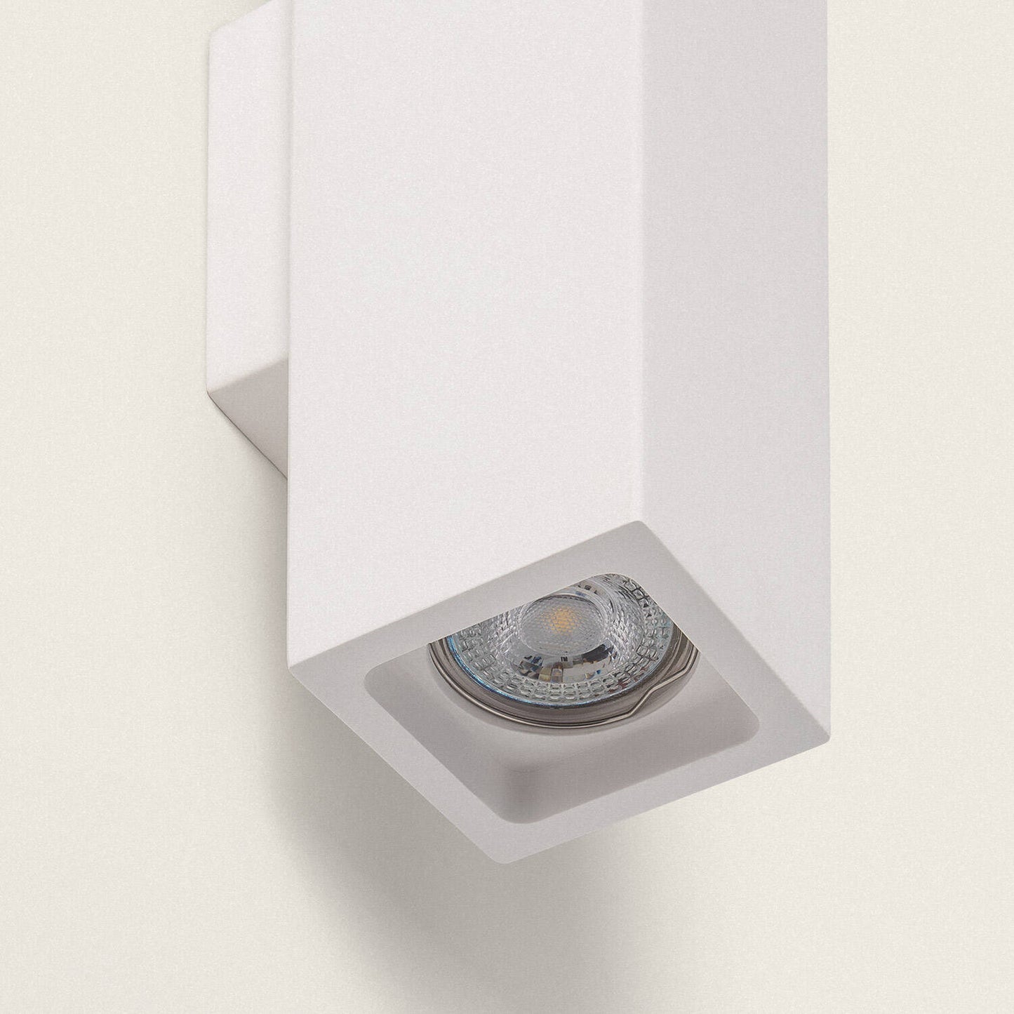 Aplique de Pared Yeso Iluminación Doble Cara Amatista
