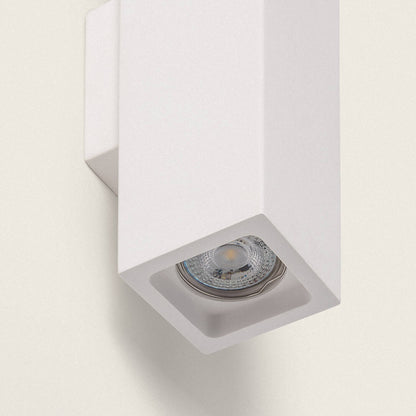 Aplique de Pared Yeso Iluminación Doble Cara Amatista