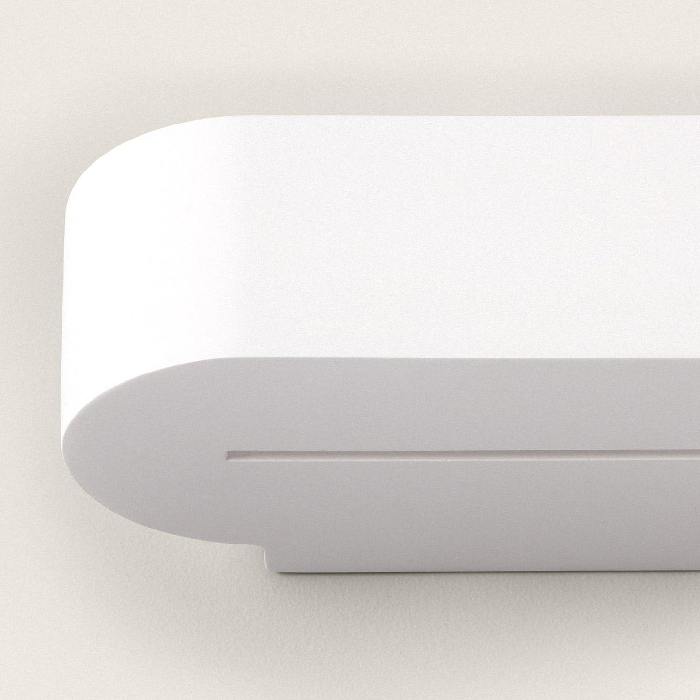 Aplique de Pared Yeso Iluminación Doble Cara Lonjong