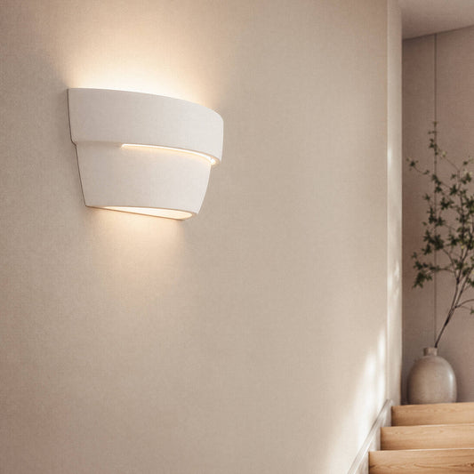 Aplique de Pared Yeso Riben
