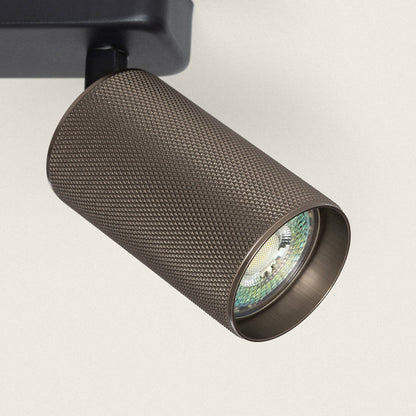 Aplique de Techo Aluminio Breixo 4 Focos