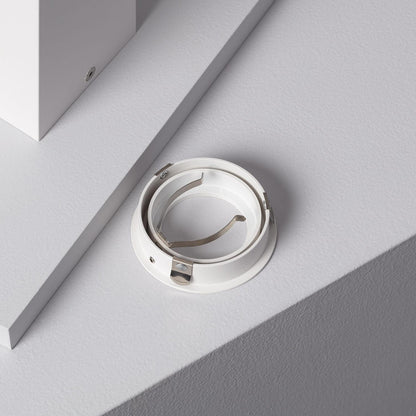Aplique de Techo Aluminio Jaspe Blanco