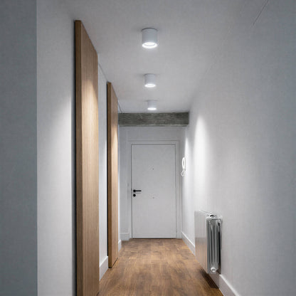 Aplique de Techo Blanco con Bombilla GU10 Space