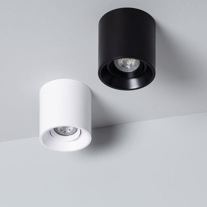 Aplique de Techo Blanco con Bombilla GU10 Space
