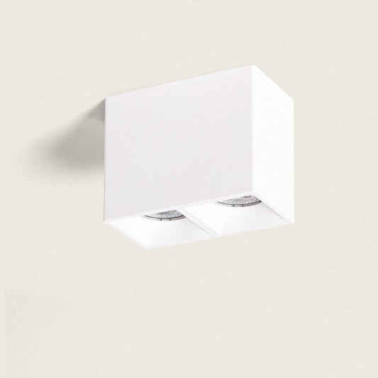 Aplique de Techo Cuadrado Doble Traxim