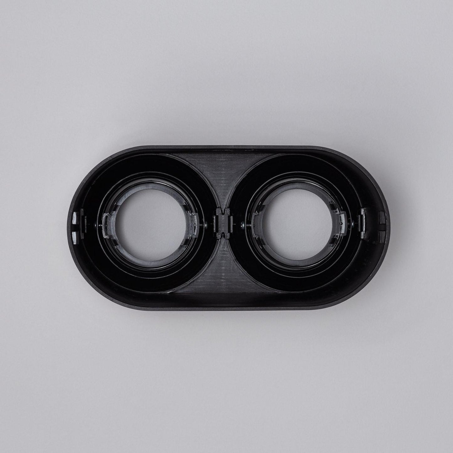 Aplique de Techo Doble Negro con Bombilla GU10 Space