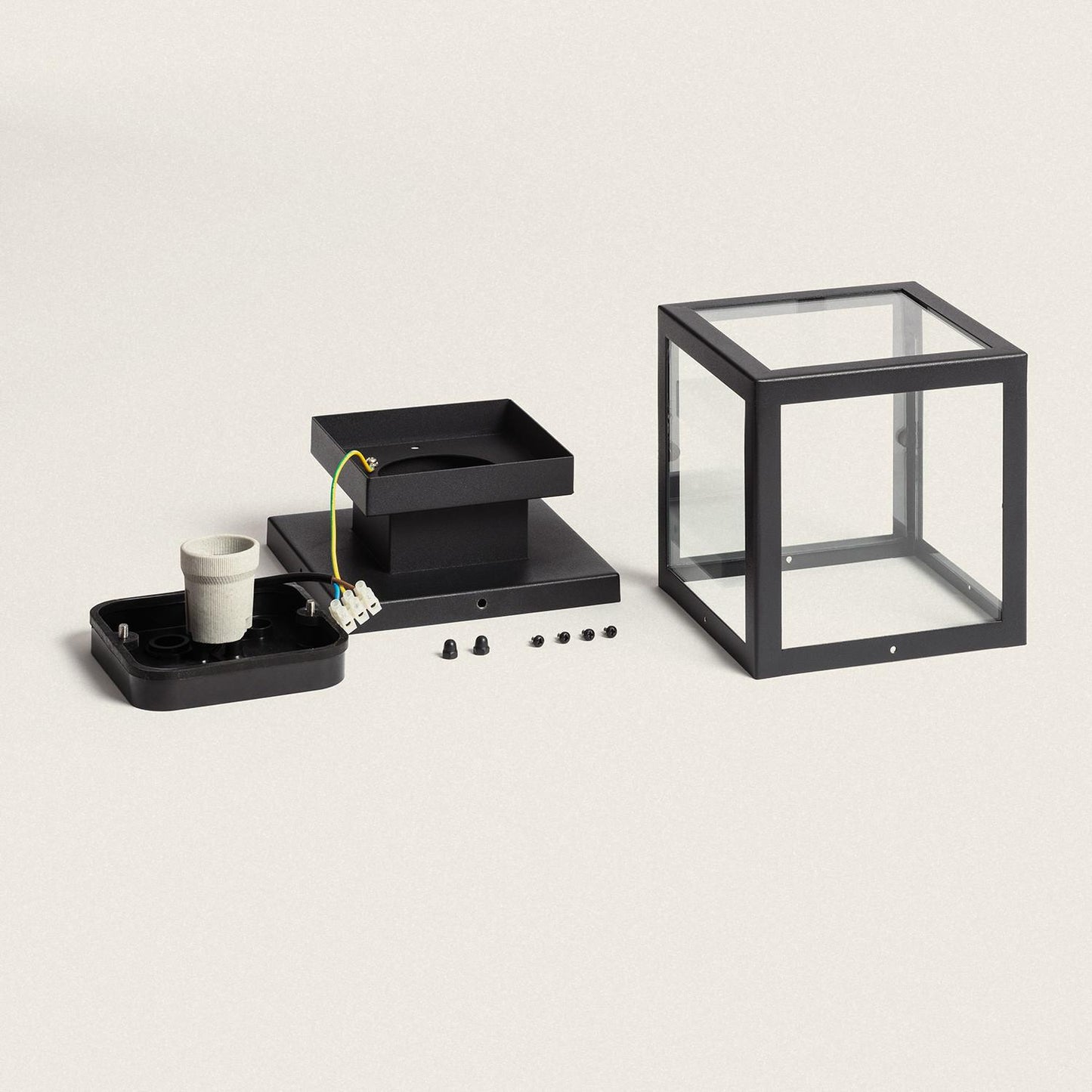 Aplique de Techo Exterior Aluminio Theia
