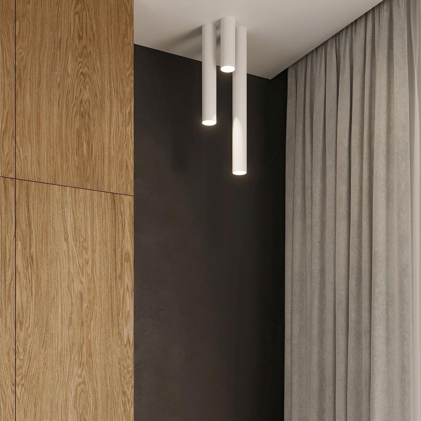 Aplique de Techo Lagos 60 Metal SOLLUX