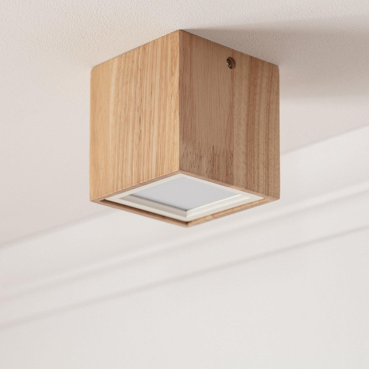 Aplique de Techo LED 6W de Madera Sigurd