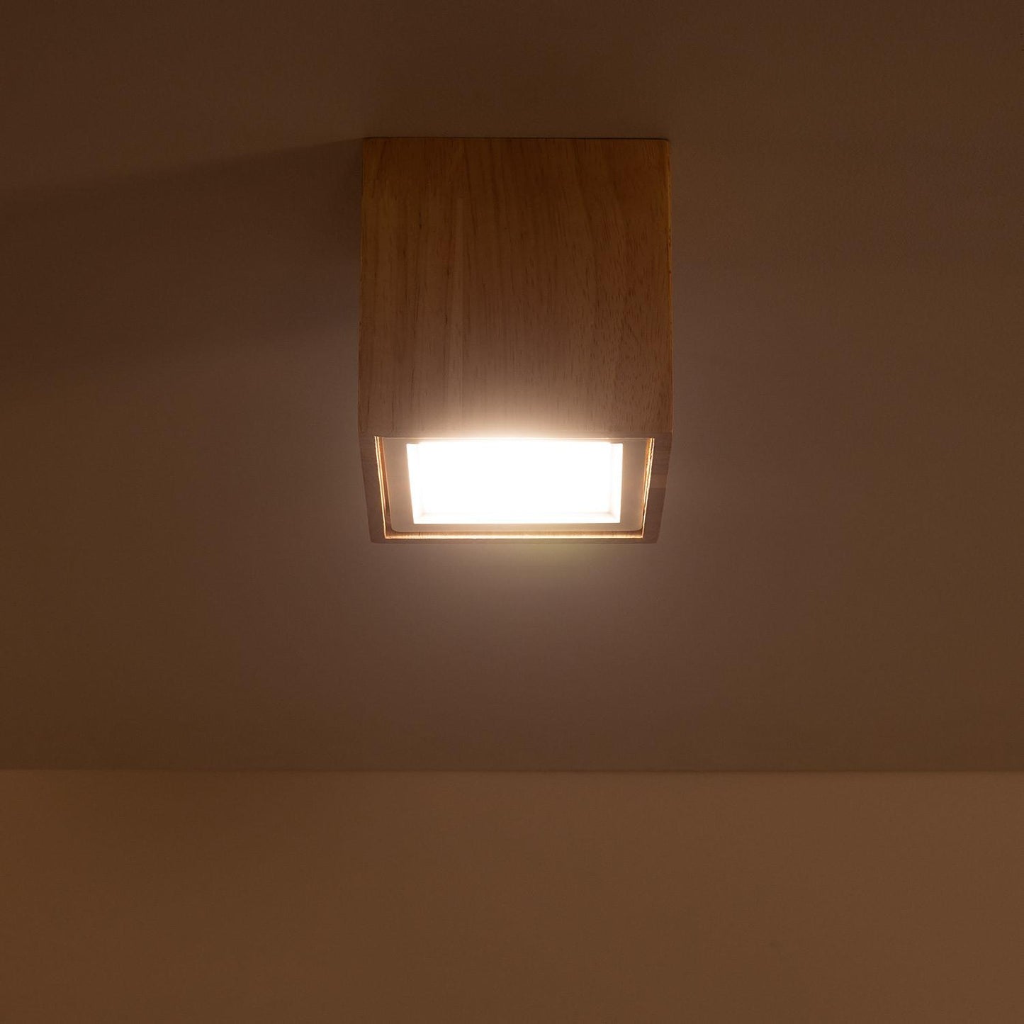 Aplique de Techo LED 6W de Madera Sigurd