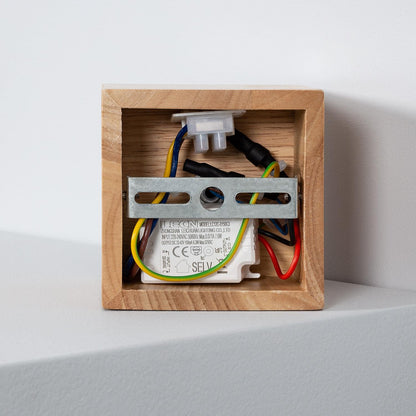 Aplique de Techo LED 6W de Madera Sigurd