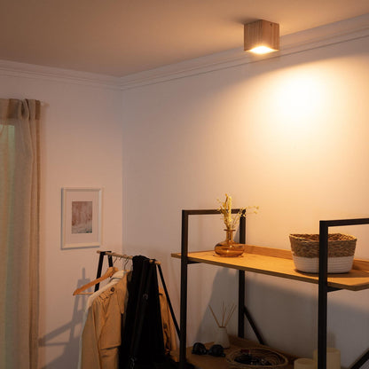Aplique de Techo LED 6W de Madera Sigurd