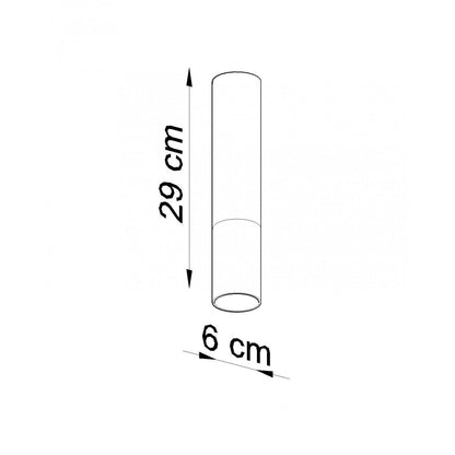 Aplique de Techo Loopez Metal SOLLUX