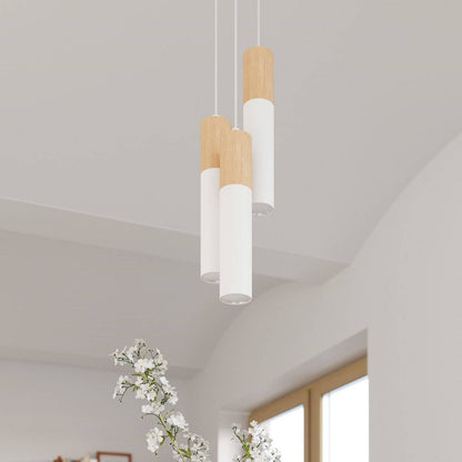Aplique de Techo Pablo Madera SOLLUX