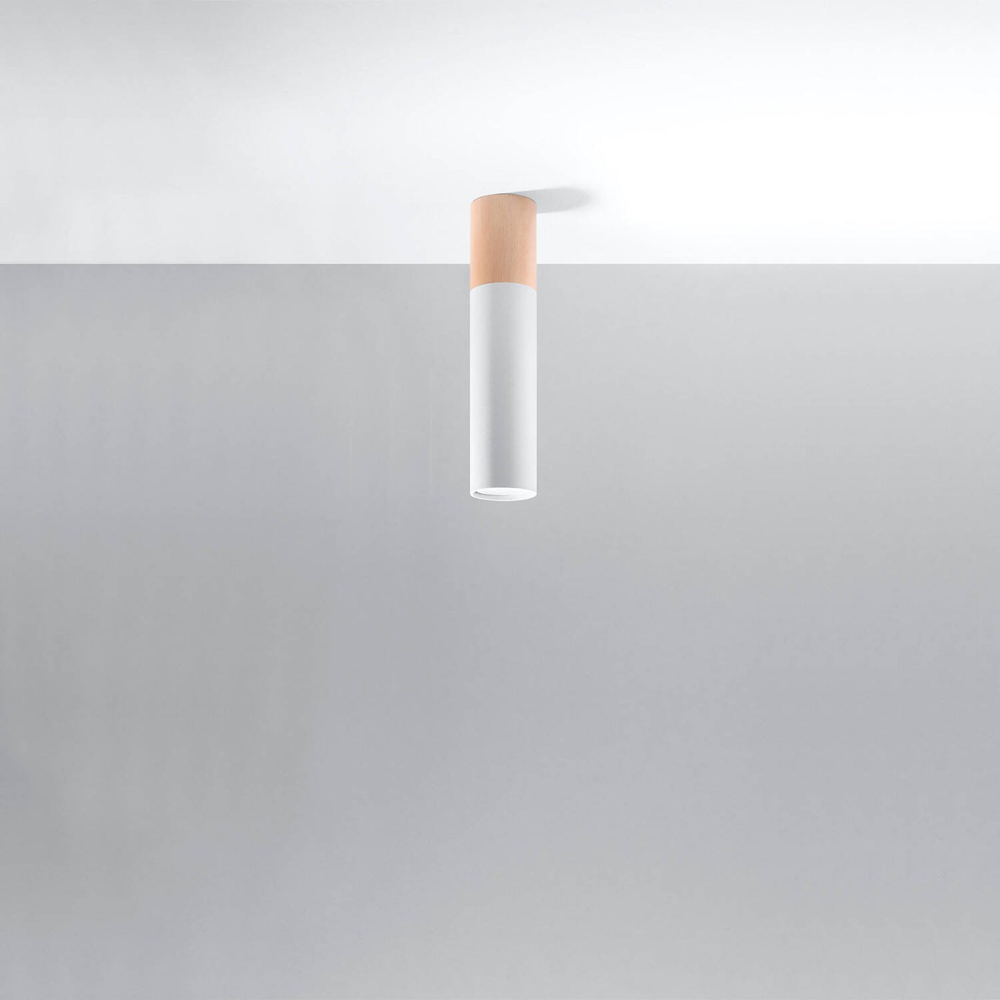 Aplique de Techo Pablo Madera SOLLUX